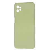 Husa pentru  Motorola Moto G32 Liquid Silicone, subțire, captusita cu microfibra, anti amprentă, protectie cameră foto, verde