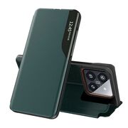 Husa pentru  Xiaomi 14 Pro tip carte, Smart View, verde