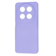 Husa pentru  Huawei Nova 12i Liquid Silicone, subțire, captusita cu microfibra, anti amprentă, protectie cameră foto, lavanda