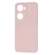 Husa pentru  Huawei nova 12 SE Liquid Silicone, subțire, captusita cu microfibra, anti amprentă, protectie cameră foto, roz inchis