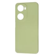 Husa pentru  Huawei nova 12 SE Liquid Silicone, subțire, captusita cu microfibra, anti amprentă, protectie cameră foto, verde