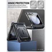 [Pachet 360°] Husa + folie Samsung Galaxy Z Flip 6 I-Blason Armorbox, negru