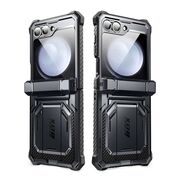 [Pachet 360°] Husa + folie Samsung Galaxy Z Flip 6 I-Blason Armorbox, negru