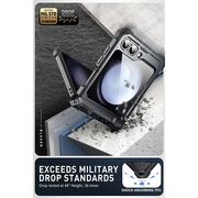 [Pachet 360°] Husa + folie Samsung Galaxy Z Flip 6 I-Blason Armorbox, negru