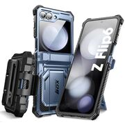 [Pachet 360°] Husa + folie Samsung Galaxy Z Flip 6 I-Blason Armorbox, albastru