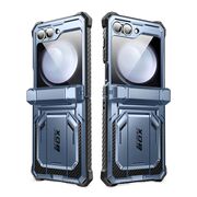 [Pachet 360°] Husa + folie Samsung Galaxy Z Flip 6 I-Blason Armorbox, albastru