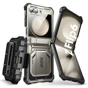 [Pachet 360°] Husa + folie Samsung Galaxy Z Flip 6 I-Blason Armorbox, gri