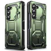 [Pachet 360°] Husa + folie Samsung Galaxy Z Fold 6 I-Blason Armorbox, verde