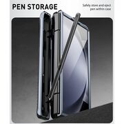 [Pachet 360°] Husa + folie Samsung Galaxy Z Fold 6 I-Blason Armorbox, albastru
