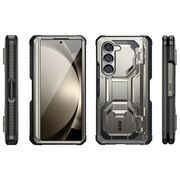 [Pachet 360°] Husa + folie Samsung Galaxy Z Fold 6 I-Blason Armorbox, gri