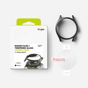 Husa + folie Samsung Galaxy Watch7 44mm Ringke Slim, negru