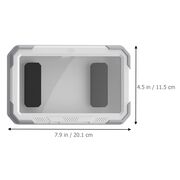 Suport Telefon Ajustabil 360° Impermeabil cu Montare Autoadezivă - Compatibil Universal pentru Baie, Dormitor, Bucătărie, alb