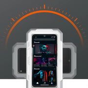 Suport Telefon Ajustabil 360° Impermeabil cu Montare Autoadezivă - Compatibil Universal pentru Baie, Dormitor, Bucătărie, alb