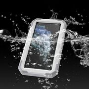Suport Telefon Ajustabil 360° Impermeabil cu Montare Autoadezivă - Compatibil Universal pentru Baie, Dormitor, Bucătărie, alb