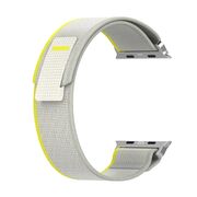 Curea pentru Apple Watch 4, 5, 6, 7, 8, 9, SE, SE2, Ultra, Ultra 2 (38/40/41mm) - gri galben