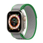 Curea pentru Apple Watch 4, 5, 6, 7, 8, 9, SE, SE2, Ultra, Ultra 2 (38/40/41mm) - verde gri