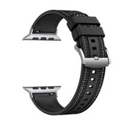 Curea pentru Apple Watch 4, 5, 6, 7, 8, 9, SE, SE2, Ultra, Ultra 2 (42/44/45/49mm) - negru