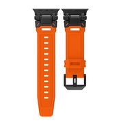 Curea pentru Apple Watch 4, 5, 6, 7, 8, 9, SE, SE2, Ultra, Ultra 2 (42/44/45/49mm) - portocaliu