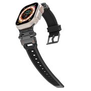 Curea pentru Apple Watch 4, 5, 6, 7, 8, 9, SE, SE2, Ultra, Ultra 2 (42/44/45/49mm) - negru