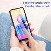 Pachet 360: Husa cu folie integrata pentru  Samsung Galaxy A22 5G Cover360 fata / spate - roz