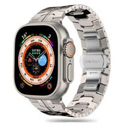 Curea pentru Apple Watch 4, 5, 6, 7, 8, 9, SE, SE2, Ultra, Ultra 2 (42/44/45/49mm) - argintiu