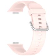 Curea pentru Huawei Fit 3 din silicon - roz