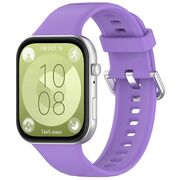 Curea pentru Huawei Fit 3 din silicon - mov