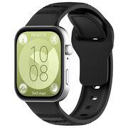 Curea pentru Huawei Fit 3 din silicon - negru