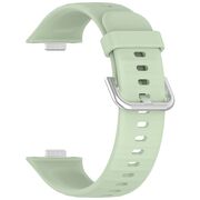 Curea pentru Huawei Fit 3 din silicon - verde deschis