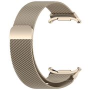 Curea pentru Samsung Galaxy Watch Ultra 47mm Stainless Steel - crem