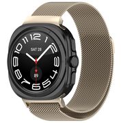 Curea pentru Samsung Galaxy Watch Ultra 47mm Stainless Steel - crem