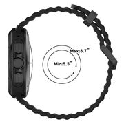 Curea pentru Samsung Galaxy Watch Ultra 47mm din silicon - albastru inchis