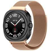 Curea pentru Samsung Galaxy Watch Ultra 47mm Stainless Steel - roz auriu