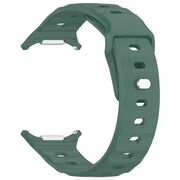 Curea pentru Samsung Galaxy Watch Ultra 47mm din silicon - verde