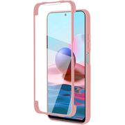 Pachet 360: Husa cu folie integrata pentru  Samsung Galaxy A53 5G Cover360 fata / spate - roz