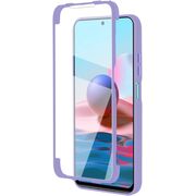 Pachet 360: Husa cu folie integrata pentru  Samsung Galaxy A53 5G Cover360 fata / spate - mov