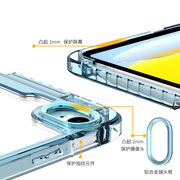 Husa pentru iPad 11 2025, iPad 10 2022 rotativa de tip stand cu functie sleep/wake-up si slot pentru stylus, albastru