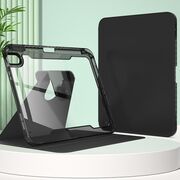 Husa pentru iPad 11 2025, iPad 10 2022 rotativa de tip stand cu functie sleep/wake-up si slot pentru stylus, negru
