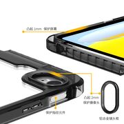 Husa pentru iPad 11 2025, iPad 10 2022 rotativa de tip stand cu functie sleep/wake-up si slot pentru stylus, negru