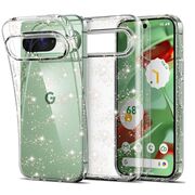 Husa pentru Google Pixel 9 cu sclipici Liquid Crystal Glitter, transparent