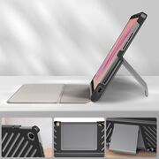 Husa pentru Lenovo Tab Plus 11.5, cu functie wake-up/sleep, tip stand, graffiti