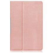 Husa pentru Lenovo Tab Plus 11.5, cu functie wake-up/sleep, tip stand, rose gold