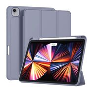 Husa pentru iPad Pro 11 inch 2022, 2021 Soft Shell cu functie wake-up/sleep si compartiment pentru stylus, tip stand - mov