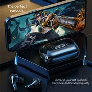 Casti Bluetooth wireless cu microfon Lenovo LP3, IPX5, negru