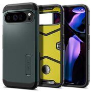 Husa premium pentru  Google Pixel 9 Pro XL Spigen Tough Armor - verde