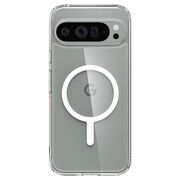 Husa Google Pixel 9 Pro XL Spigen Ultra Hybrid MagSafe OneTap Ring, alb