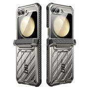 Husa Samsung Galaxy Z Flip 6 Supcase Unicorn Beetle Pro, gri