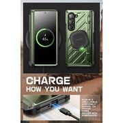 Husa cu folie integrata pentru Samsung Galaxy Z Fold 6 Supcase Unicorn Beetle Pro, verde