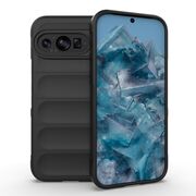 Husa pentru  Google Pixel 9 Pro Liquid Silicone, Microfibre Lining, Non-Slip Airbag Design, negru