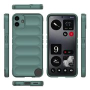 Husa pentru  Nothing CMF Phone 1 Liquid Silicone, Microfibre Lining, Non-Slip Airbag Design, verde